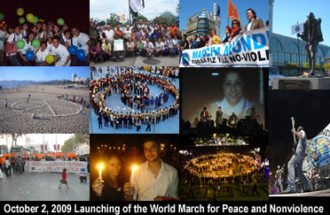 launching of the world march 